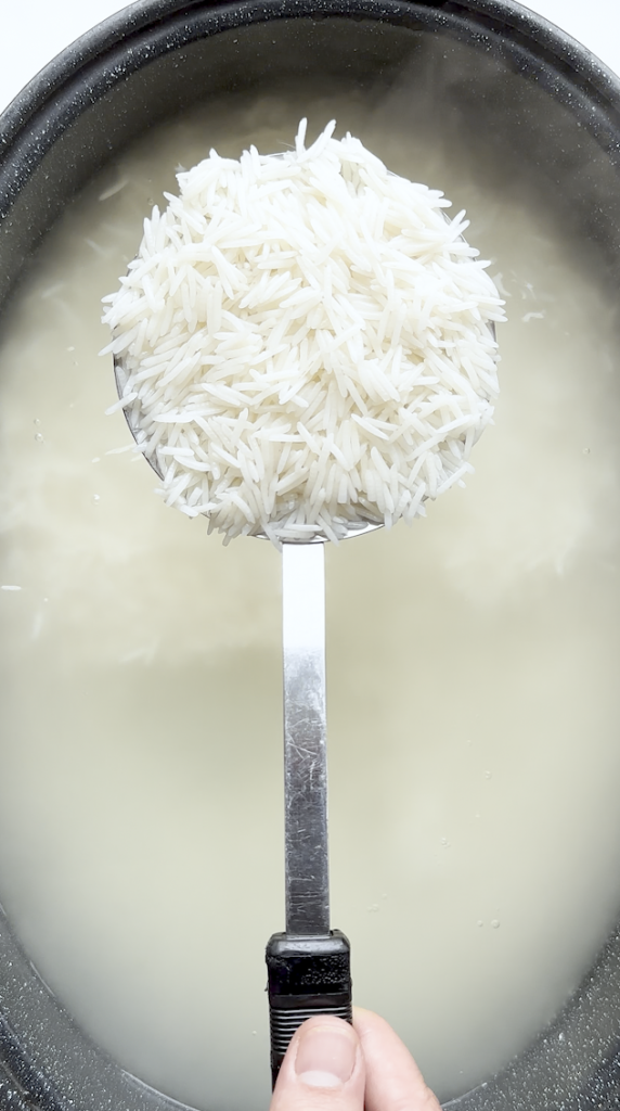 perfectly cooked white rice